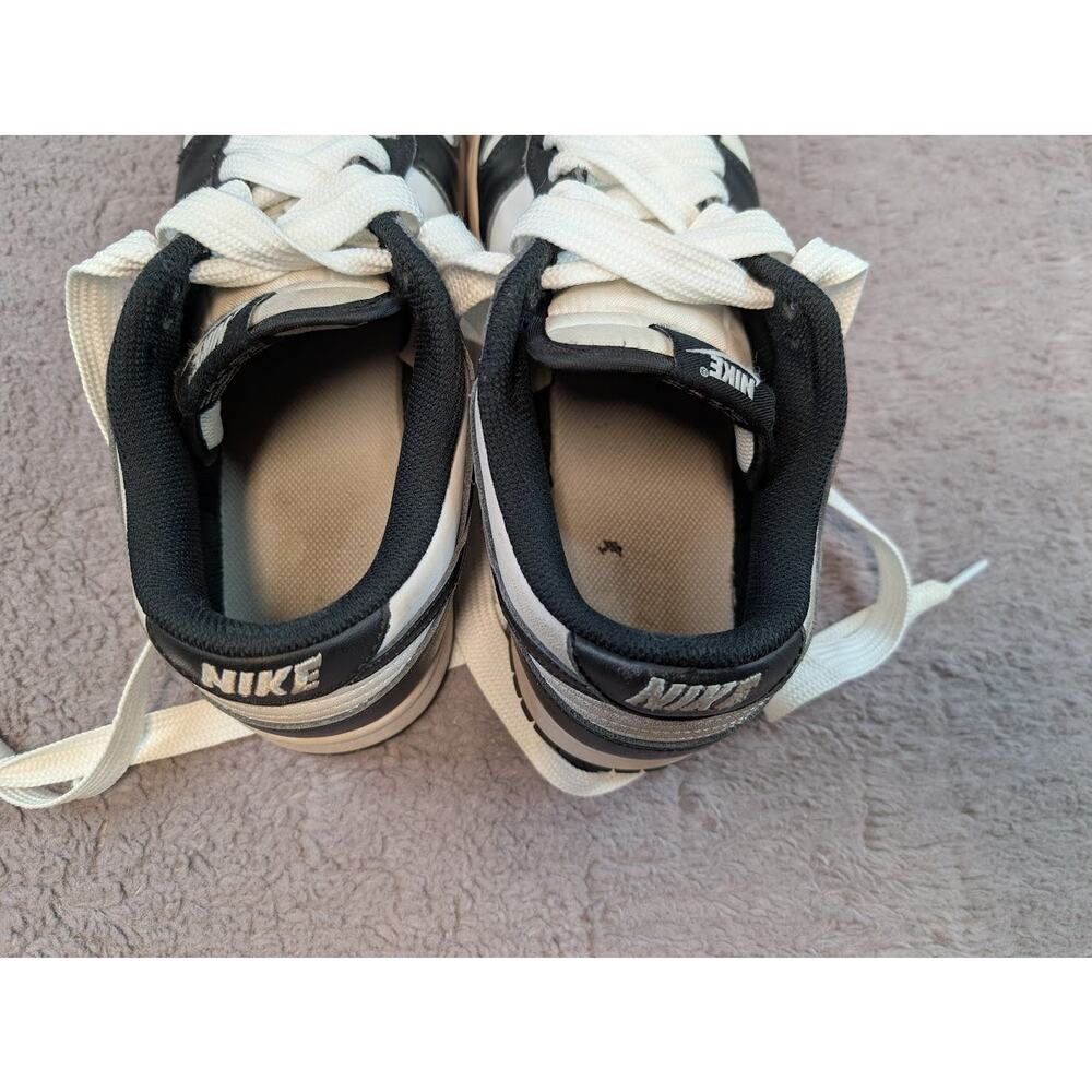 Women's Nike Dunk Low Retro (DD1503-101) Black/White - Size 10 - Picture 6 of 7